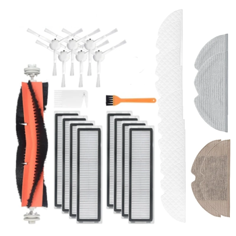 for Dreame D9 Robot Vacuum Cleaner Main Brush Side Brush HEPA Filter Mop Cloth Replacement Accessories Parts
for Dreame D9 Robot Vacuum Cleaner Main Brush Side Brush HEPA Filter Mop Cloth Replacement Accessories Parts