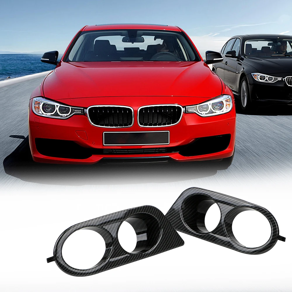 Front Bumper 1 Pair Dual Hole Car Fog Light Covers For BMW E46 M3 2001-2006 Surround Air Duct Car styling
Front Bumper 1 Pair Dual Hole Car Fog Light Covers For BMW E46 M3 2001-2006 Surround Air Duct Car styling