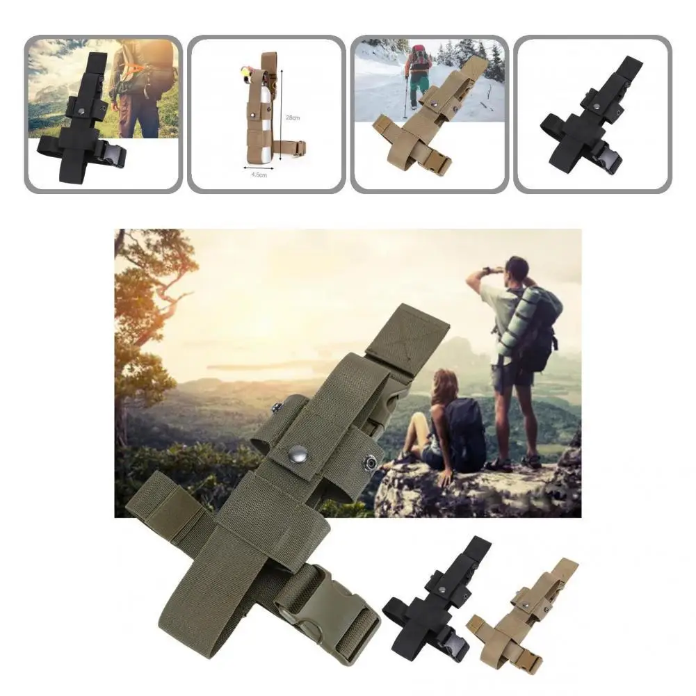 Sports Kettle Carrier Lightweight Nylon Anti-corrosion High Density Water Bottle Pouch Thigh Spray Holster for Camping
Sports Kettle Carrier Lightweight Nylon Anti-corrosion High Density Water Bottle Pouch Thigh Spray Holster for Camping