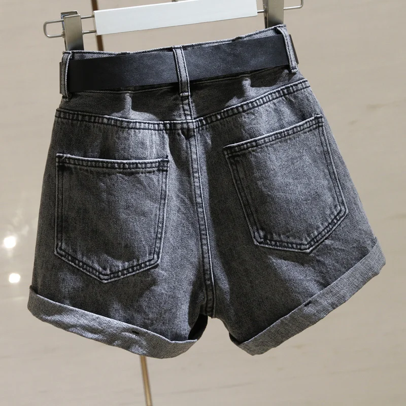 Smoky Gray Denim Shorts For Women 2021 Summer New Arrival Korean High Waist Wide Leg Hot Jeans Shorts
Smoky Gray Denim Shorts For Women 2021 Summer New Arrival Korean High Waist Wide Leg Hot Jeans Shorts
