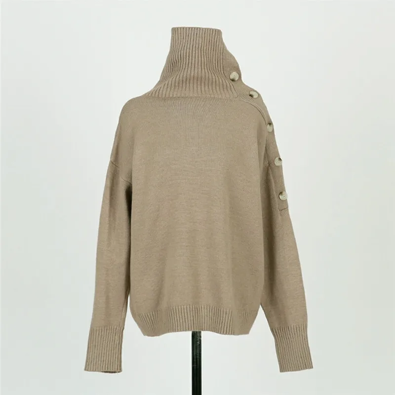 New 2020 Autumn Women Sweaters Ladies Sexy Strapless Turtleneck Loose Knitted Pullovers Female Casual Solid Jumper Tops Outwear
New 2020 Autumn Women Sweaters Ladies Sexy Strapless Turtleneck Loose Knitted Pullovers Female Casual Solid Jumper Tops Outwear