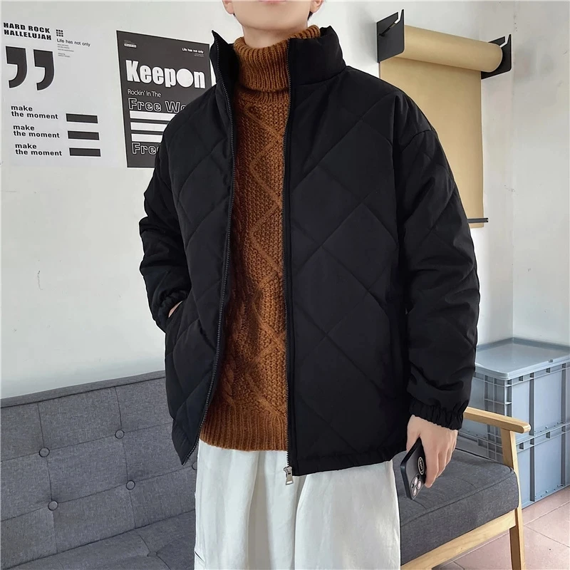 Streetwear Winter All-match Heavy Jackets 2021 New Unisex Loose Hip Hop Solid Loose Thicken Puffer Jackets Warm Padded Parkas
Streetwear Winter All-match Heavy Jackets 2021 New Unisex Loose Hip Hop Solid Loose Thicken Puffer Jackets Warm Padded Parkas
