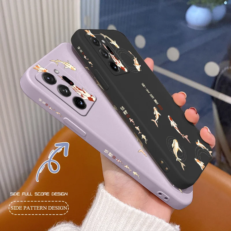 Good Luck Koi Silicone Phone Case For Samsung Galaxy A72 A52 A42 A32 A22 A21S A02S A12 A02 A71 A51 A41 A31 Soft Back Cover Funda
Good Luck Koi Silicone Phone Case For Samsung Galaxy A72 A52 A42 A32 A22 A21S A02S A12 A02 A71 A51 A41 A31 Soft Back Cover Funda
