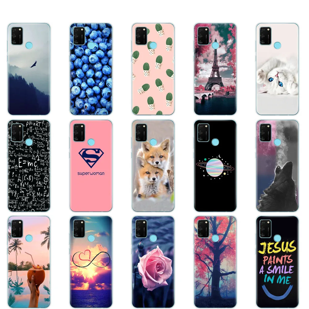 For HONOR 9A Case 6.3" Soft Tpu silicon Phone Cover for Huawei Honor 9A MOA-LX9N Coque Funda Shell Skin shockproof cute cat 
For HONOR 9A Case 6.3" Soft Tpu silicon Phone Cover for Huawei Honor 9A MOA-LX9N Coque Funda Shell Skin shockproof cute cat
