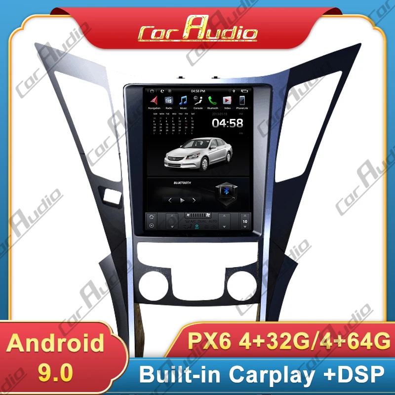 Android 9 Car Audio for Hyundai Sonata 8 2012-2014 Multimedia Player GPS Stereo Navigation Head Unit Auto Radio Tape Recorder 
Android 9 Car Audio for Hyundai Sonata 8 2012-2014 Multimedia Player GPS Stereo Navigation Head Unit Auto Radio Tape Recorder