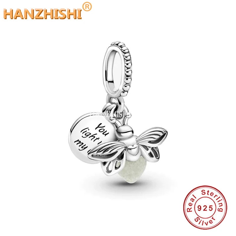 2022 Spring 925 Sterling Silver Glow-in-the-dark Firefly Dangle Charm Bead Fit Original Brand Bracelet Necklace Jewelry Gift
2022 Spring 925 Sterling Silver Glow-in-the-dark Firefly Dangle Charm Bead Fit Original Brand Bracelet Necklace Jewelry Gift
