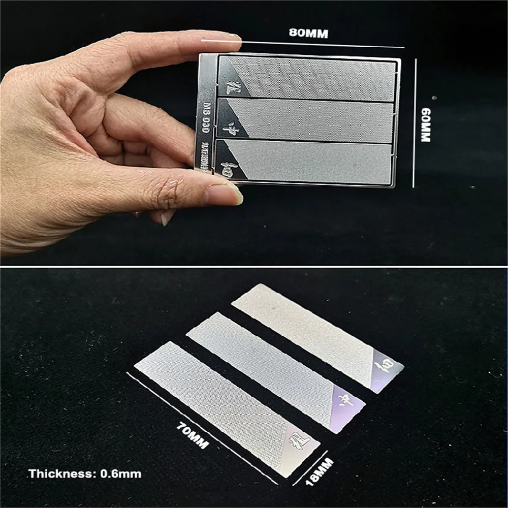 Metal File Thick / Medium / Fine Sandpaper Loading Curved Surface Sander for Gundam Military Model MS030
Metal File Thick / Medium / Fine Sandpaper Loading Curved Surface Sander for Gundam Military Model MS030