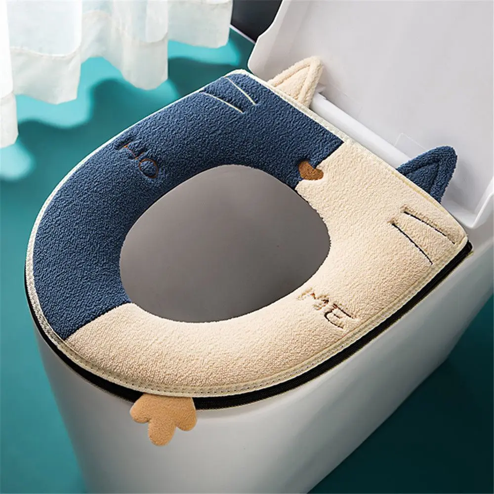 Universal Warm Thicken Plush Toilet Seat Cover Seat Mat Bathroom Aceesories Toilet Cushion
Universal Warm Thicken Plush Toilet Seat Cover Seat Mat Bathroom Aceesories Toilet Cushion