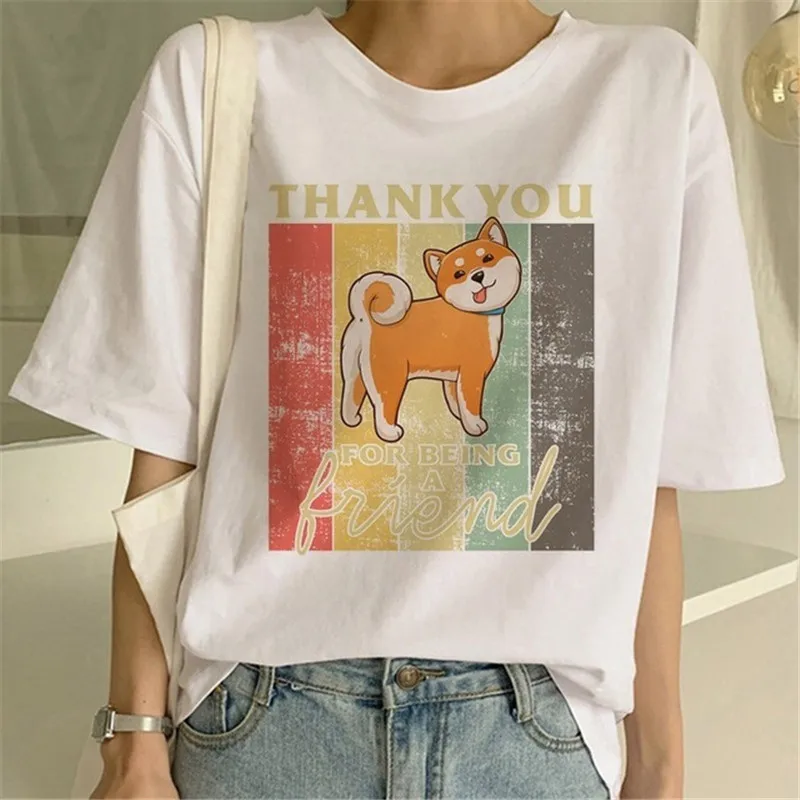 Maycaur Shiba Inu T Shirt Funny Cute Animal Shirt Harajuku Ulzzang Korean Graphic Clothing Tops Casual Women T-shirt Female Tees
Maycaur Shiba Inu T Shirt Funny Cute Animal Shirt Harajuku Ulzzang Korean Graphic Clothing Tops Casual Women T-shirt Female Tees