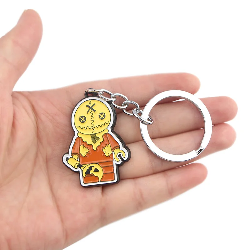 K694 Wholesale 20pcs/lot Halloween Trick 'R Treat Keychain Keys Ring Gift For Fan Pendant Key Holder Car key Rings Men's Jewelry
K694 Wholesale 20pcs/lot Halloween Trick 'R Treat Keychain Keys Ring Gift For Fan Pendant Key Holder Car key Rings Men's Jewelry