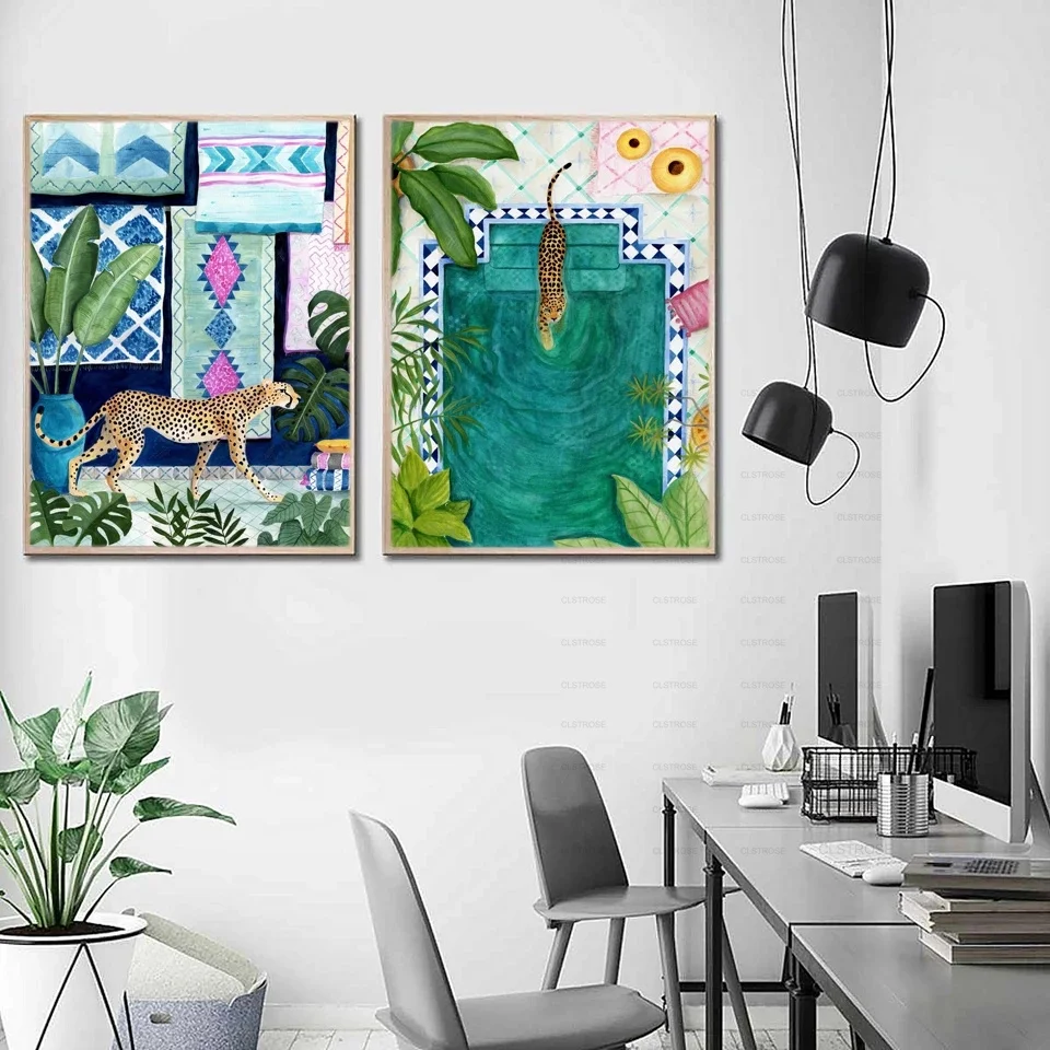 Diamond painting DIY 5D European style acrylic cartoon white horse with tiger leaves living room scene drawing background living
Diamond painting DIY 5D European style acrylic cartoon white horse with tiger leaves living room scene drawing background living