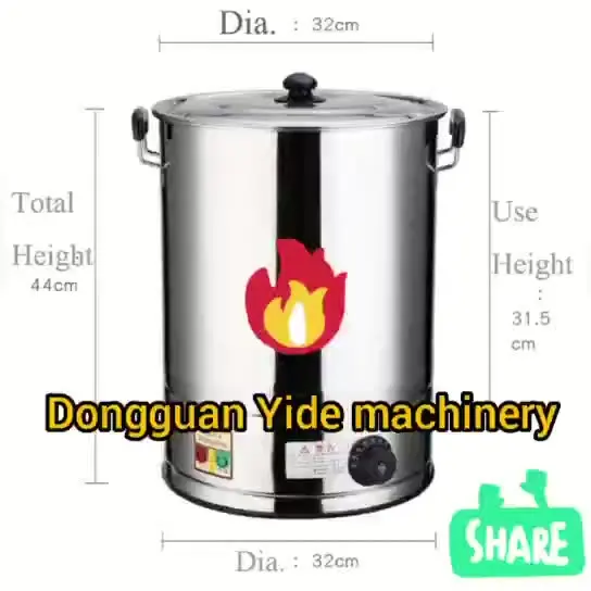 Wholesale Electric 86-230F Paraffin/Soy/Bee Wax Melter Candle Machine, Wax Heat Soap Making Tool Boiler Pot, Fundidor de cera
Wholesale Electric 86-230F Paraffin/Soy/Bee Wax Melter Candle Machine, Wax Heat Soap Making Tool Boiler Pot, Fundidor de cera