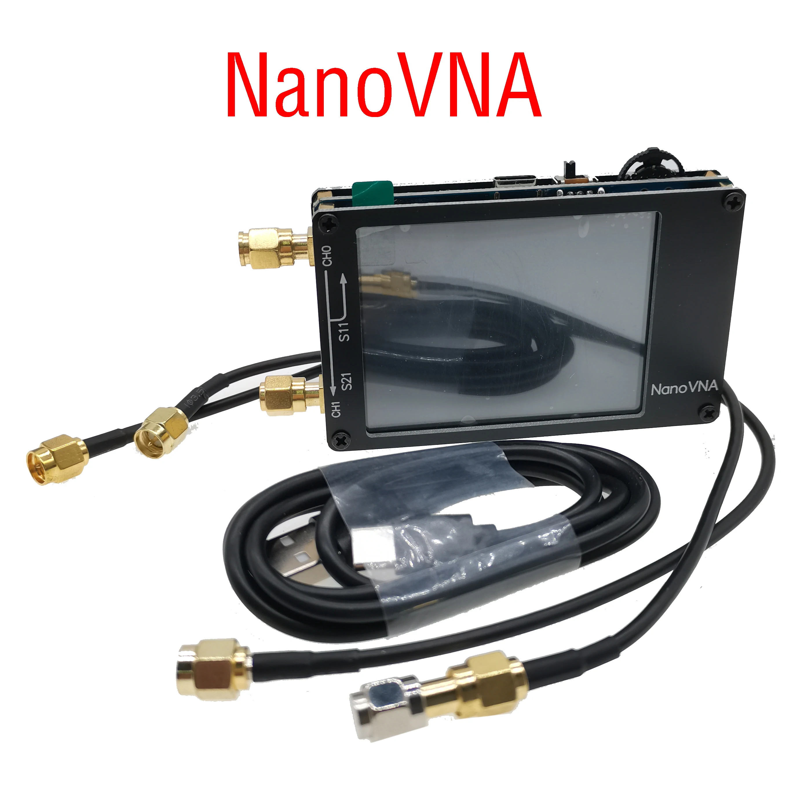 NanoVNA VNA 2.8 inch LCD HF VHF UHF UV Vector Network Analyzer 50KHz ~ 900MHz Antenna Analyzer Built-in battery
NanoVNA VNA 2.8 inch LCD HF VHF UHF UV Vector Network Analyzer 50KHz ~ 900MHz Antenna Analyzer Built-in battery