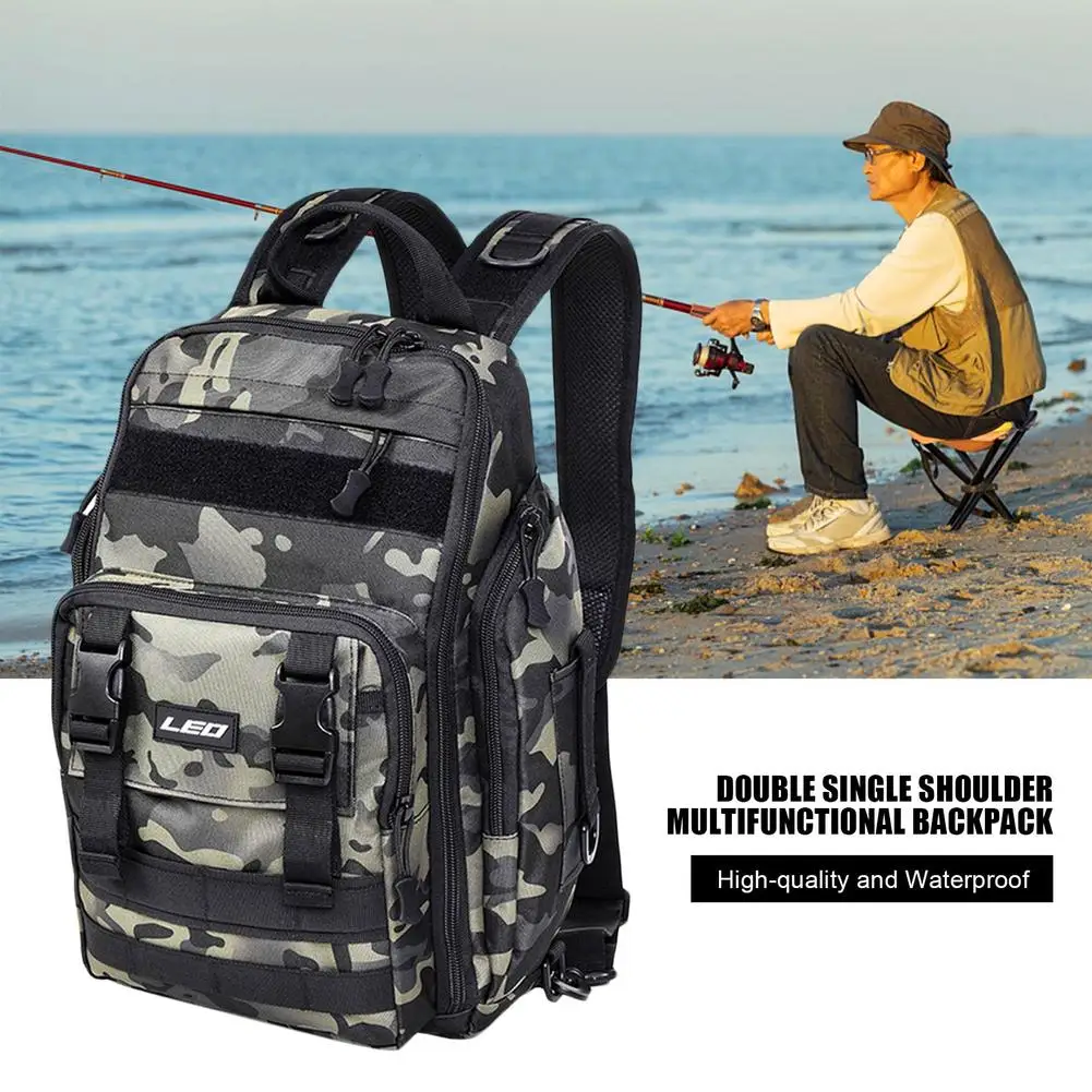 Рюкзак многофункциональный Камуфляжный для рыбалки, 9 л
Рюкзак многофункциональный Камуфляжный для рыбалки, 9 л
