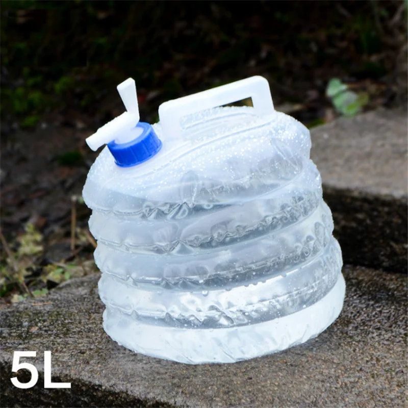 5L outdoor PE telescopic folding water bag bucket faucet car EP camping drinking thermos kettle carrying bag on foot
5L outdoor PE telescopic folding water bag bucket faucet car EP camping drinking thermos kettle carrying bag on foot
