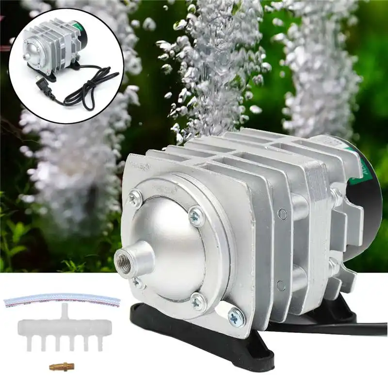 45L/min 25W 220V Electromagnetic Air Compressor Pump Oxygen Aquarium Fish Pond Compressor Hydroponic Air Aerator Pump ACO-208
45L/min 25W 220V Electromagnetic Air Compressor Pump Oxygen Aquarium Fish Pond Compressor Hydroponic Air Aerator Pump ACO-208