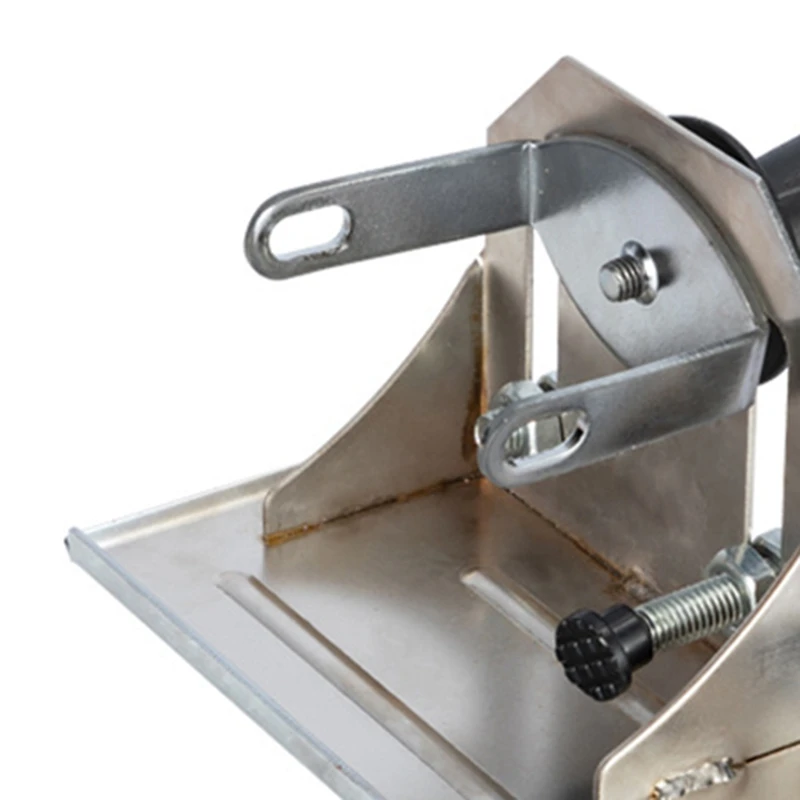 45 / 90 / 180 Adjustable Cutting Depth Positioning Bracket Slotting Base Stand for Universal 100MM Angle Grinder
45 / 90 / 180 Adjustable Cutting Depth Positioning Bracket Slotting Base Stand for Universal 100MM Angle Grinder