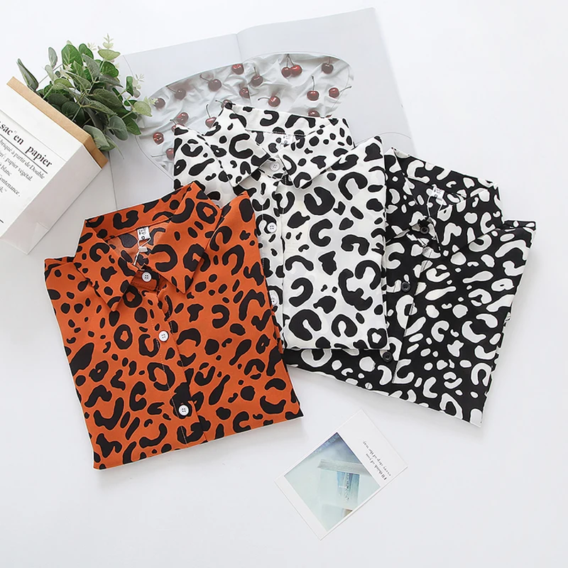 Рубашка женская с длинным рукавом, модная блузка с леопардовым принтом, уличная одежда, свободная рубашка на пуговицах, повседневный шикарн...
Рубашка женская с длинным рукавом, модная блузка с леопардовым принтом, уличная одежда, свободная рубашка на пуговицах, повседневный шикарн...