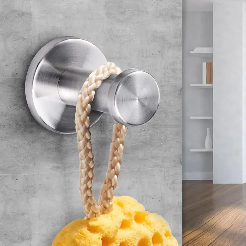 1Pc Brushed 304 Steel Bath Towel Single Super Heavy Duty Wall Mount Hooks Bathroom Hook Towel Holder
1Pc Brushed 304 Steel Bath Towel Single Super Heavy Duty Wall Mount Hooks Bathroom Hook Towel Holder