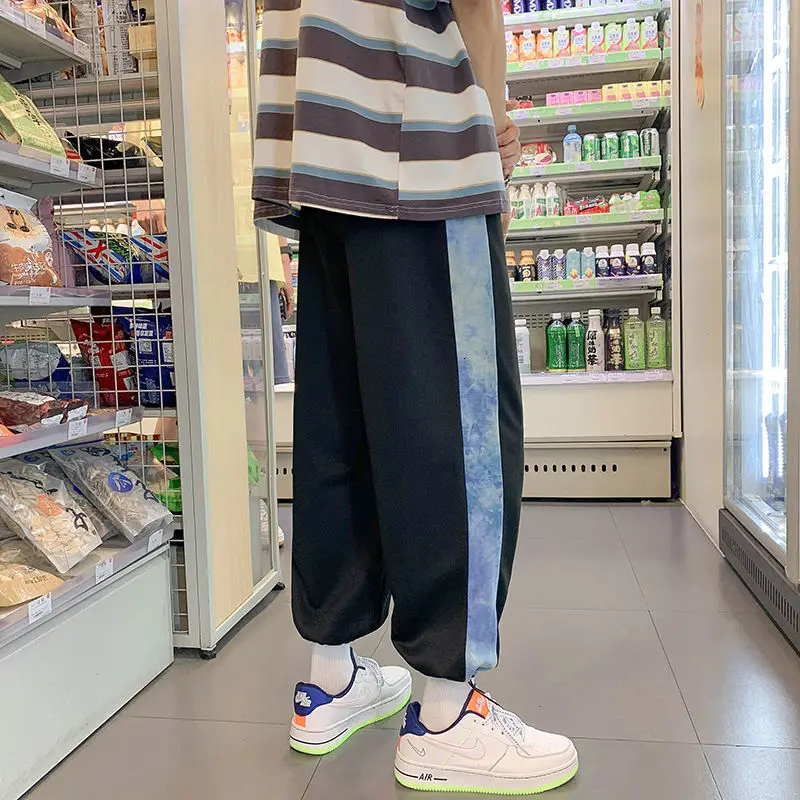 Summer Sweatpants Men's Fashion Casual Pants Men Streetwear Loose Wide-leg Pants Mens Joggers Track Pants Mens Tie-dye Trousers
Summer Sweatpants Men's Fashion Casual Pants Men Streetwear Loose Wide-leg Pants Mens Joggers Track Pants Mens Tie-dye Trousers