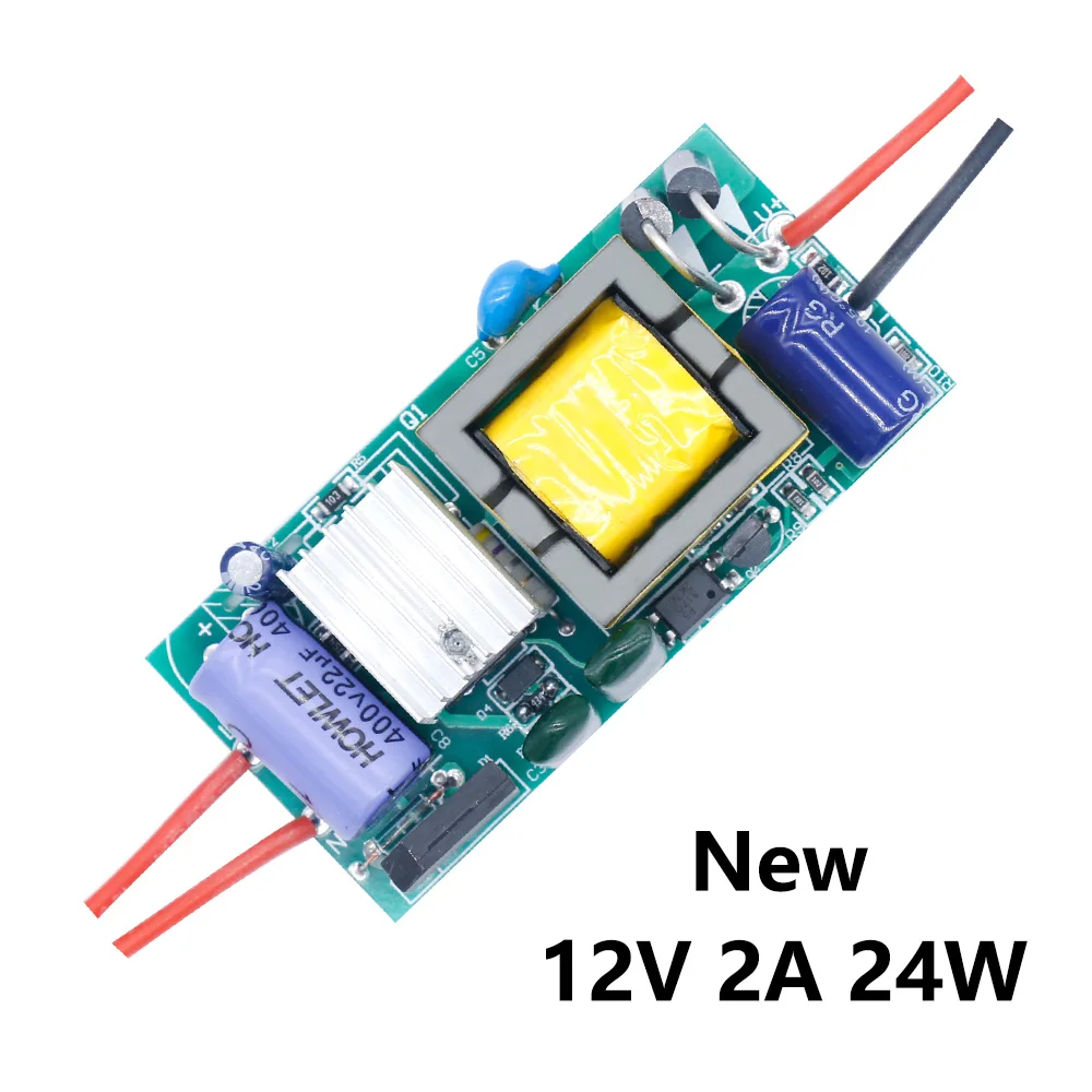 Светодиодный трансформатор светодиодный для ремонта 1/2/220 В 12/24 Вт|Трансформаторы