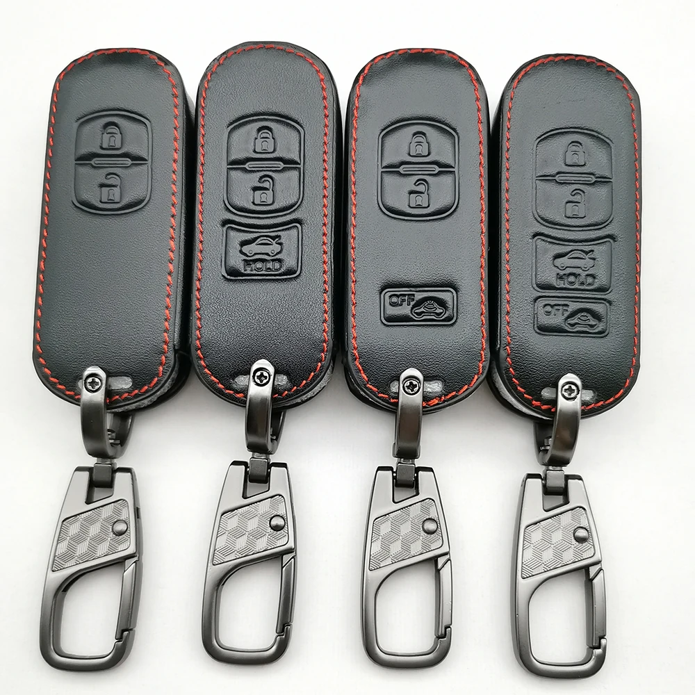 Remote Smart Car Key Cover, For Mazda 2 3 5 6 8 Cx3 Cx4 Cx5 Cx7 Cx9 M2 M3 M5 Leather Keychain With Key Holder, M6 Gt Accessories
Remote Smart Car Key Cover, For Mazda 2 3 5 6 8 Cx3 Cx4 Cx5 Cx7 Cx9 M2 M3 M5 Leather Keychain With Key Holder, M6 Gt Accessories