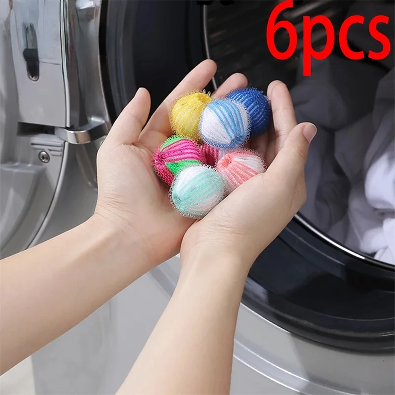 6pcs Home Nylon Laundry Ball Decontamination Washing Machine Washing And Protecting Ball Sticking removing hair removal cleaning
6pcs Home Nylon Laundry Ball Decontamination Washing Machine Washing And Protecting Ball Sticking removing hair removal cleaning