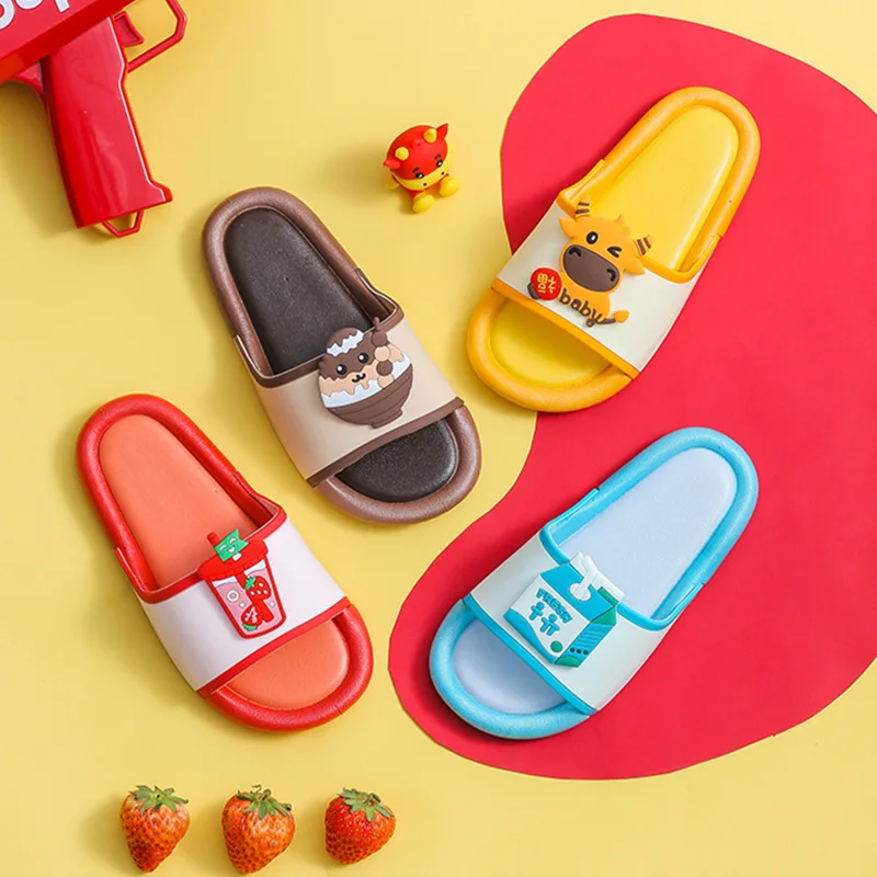 Indoor cartoon children slippers summer home soft soled children's shoes bathroom bath home outside wear lovely slippers
Indoor cartoon children slippers summer home soft soled children's shoes bathroom bath home outside wear lovely slippers
