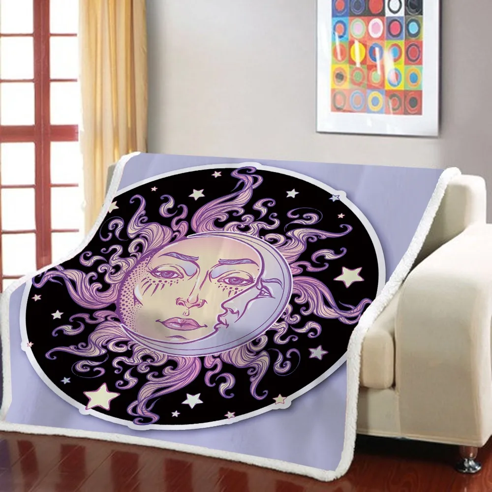 Modern Bohemian Style Woolen Blanket with 3D Sun Pattern for Home Decor Plus Plush Comforter Blankets
Modern Bohemian Style Woolen Blanket with 3D Sun Pattern for Home Decor Plus Plush Comforter Blankets