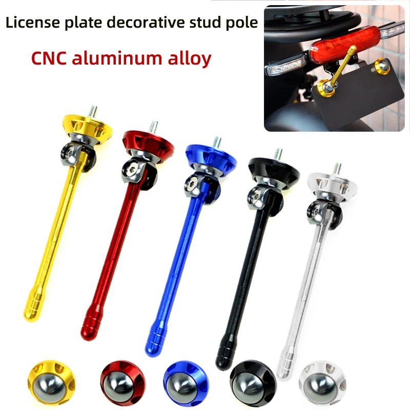 Motorcycle Modification Parts M6 Stud License Plate Decoration Screw CNC Aluminum Alloy License Plate Bolt For Moto
Motorcycle Modification Parts M6 Stud License Plate Decoration Screw CNC Aluminum Alloy License Plate Bolt For Moto