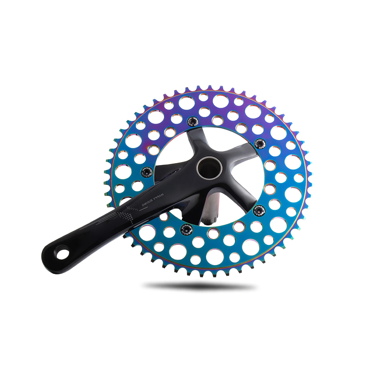 53T Rustproof Bicycle Crank Round Shape Narrow Wide MTB Chainring Bicycle Chainwheel Bike Circle Crankset Single Plate
53T Rustproof Bicycle Crank Round Shape Narrow Wide MTB Chainring Bicycle Chainwheel Bike Circle Crankset Single Plate