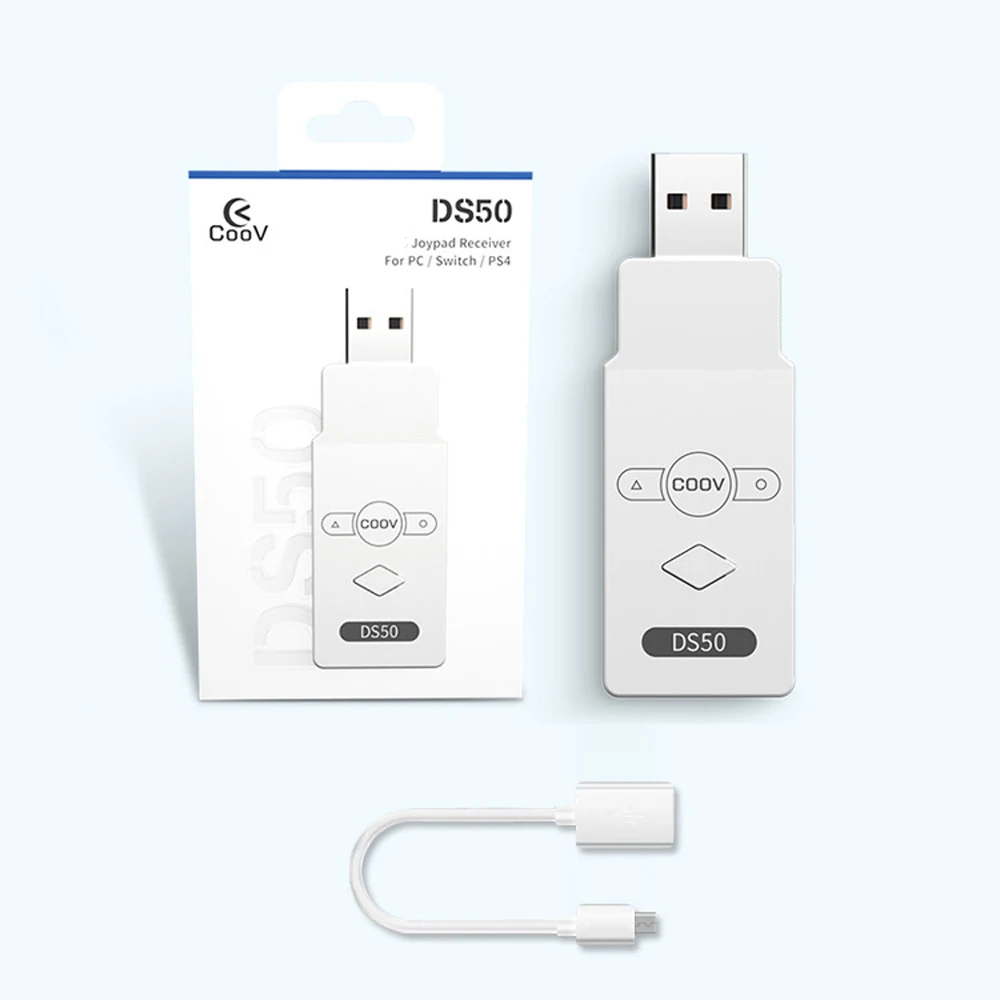 50pcs DS50 for PS5 Controller to for PS4/Switch/PC Adapter Multi Player Games Easily on for PS4 and for Switch Consoles
50pcs DS50 for PS5 Controller to for PS4/Switch/PC Adapter Multi Player Games Easily on for PS4 and for Switch Consoles