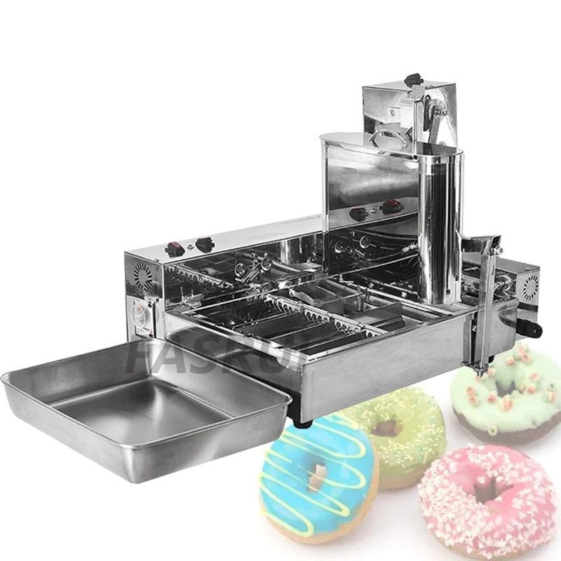 Automatic Donuts Machine Commercial Frying Donuts Maker Stainless Steel 304 2000W 110V/220V Doughnut 1800pcs/h
Automatic Donuts Machine Commercial Frying Donuts Maker Stainless Steel 304 2000W 110V/220V Doughnut 1800pcs/h