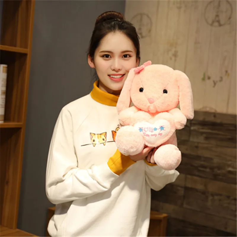 30/40 / 60cm cute rabbit plush toy software filled heart rabbit doll cartoon plush toy home decoration high quality kids baby bi
30/40 / 60cm cute rabbit plush toy software filled heart rabbit doll cartoon plush toy home decoration high quality kids baby bi