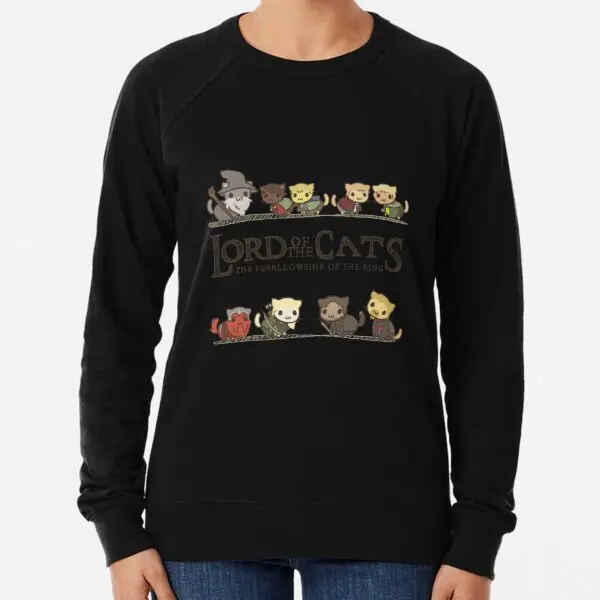 The Furrlowship Of The Ring Print Black Lightweight Sweatshirt O Neck Hoodies Women Autumn Suit Pullovers Fashion Long Sleeved
The Furrlowship Of The Ring Print Black Lightweight Sweatshirt O Neck Hoodies Women Autumn Suit Pullovers Fashion Long Sleeved