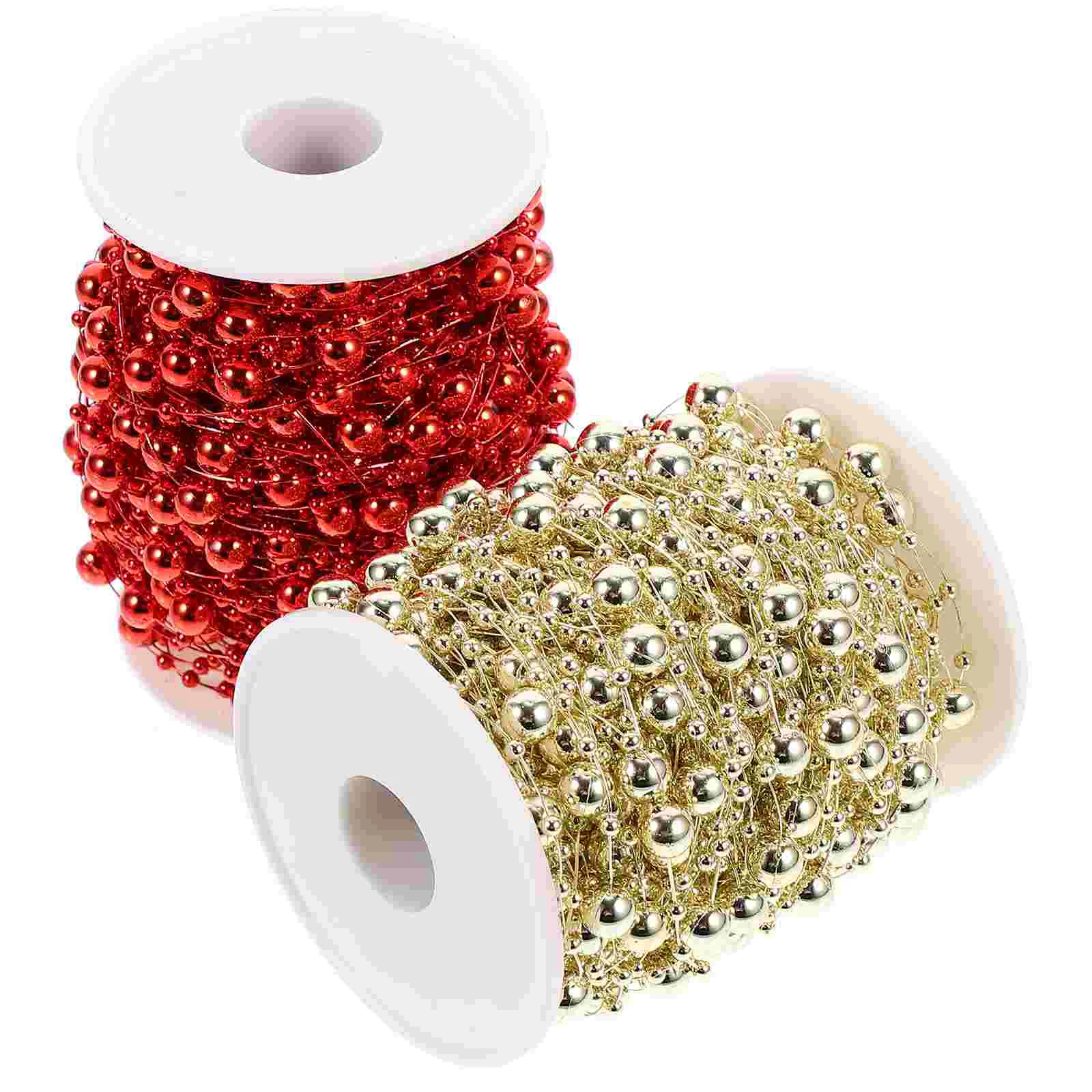 2 Rolls Christmas Bead Pendant DIY Bead Chain Accessories Decorative Beads Chain
2 Rolls Christmas Bead Pendant DIY Bead Chain Accessories Decorative Beads Chain