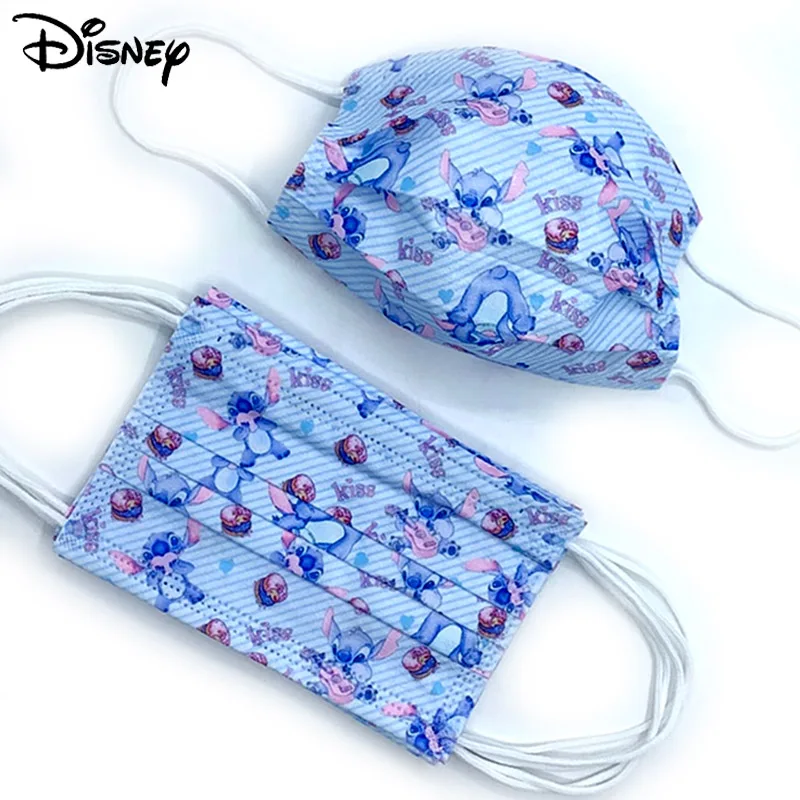 Parent-Child Adult Children's Disposable Mask Blue Stitch Print Cartoon Anime Face Cover 3-Layer Protective Filter Mask For Kids
Parent-Child Adult Children's Disposable Mask Blue Stitch Print Cartoon Anime Face Cover 3-Layer Protective Filter Mask For Kids