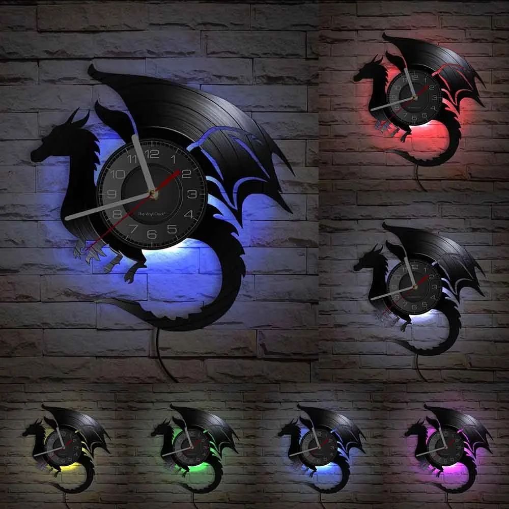 Настенные часы реCall с летающим драконом
Настенные часы реCall с летающим драконом