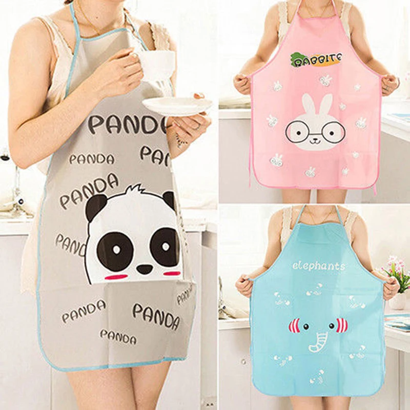 Cartoon Printing Female Aprons Cute Waterproof Apron Kitchen Restaurant Cooking Bib Aprons Household Accessories
Cartoon Printing Female Aprons Cute Waterproof Apron Kitchen Restaurant Cooking Bib Aprons Household Accessories