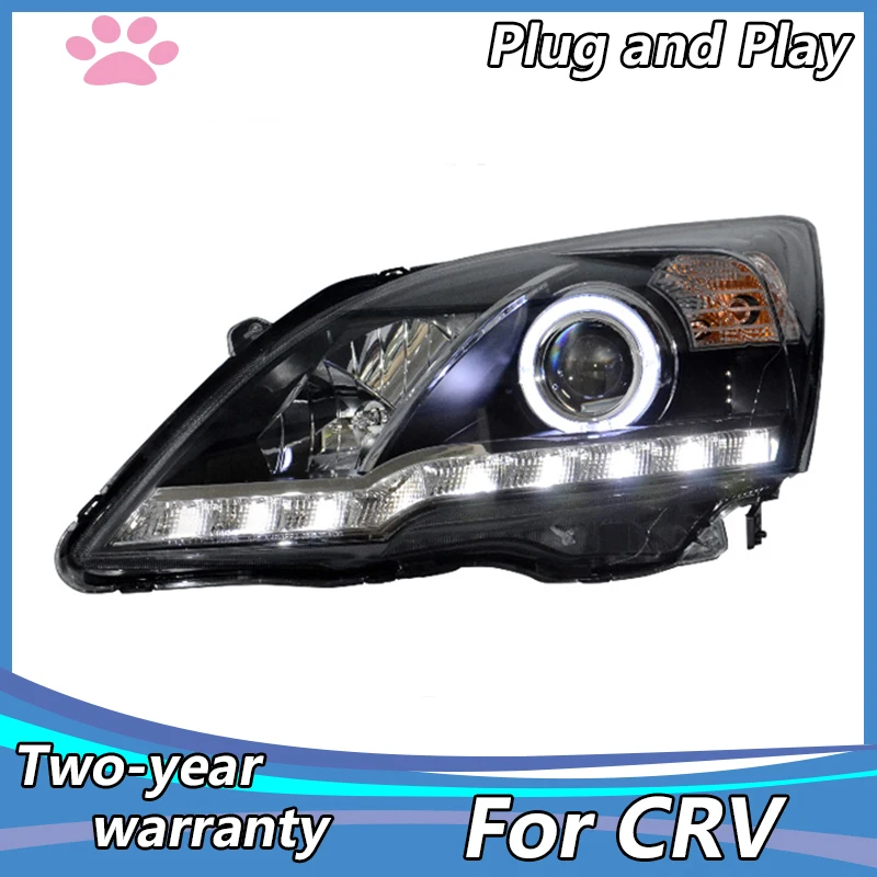 Car Styling Headlight assembly For Honda CRV 2007-2011 For CR-V LED Angel Eye DRL Q5 bi xenon lens h7 xenon Front light
Car Styling Headlight assembly For Honda CRV 2007-2011 For CR-V LED Angel Eye DRL Q5 bi xenon lens h7 xenon Front light