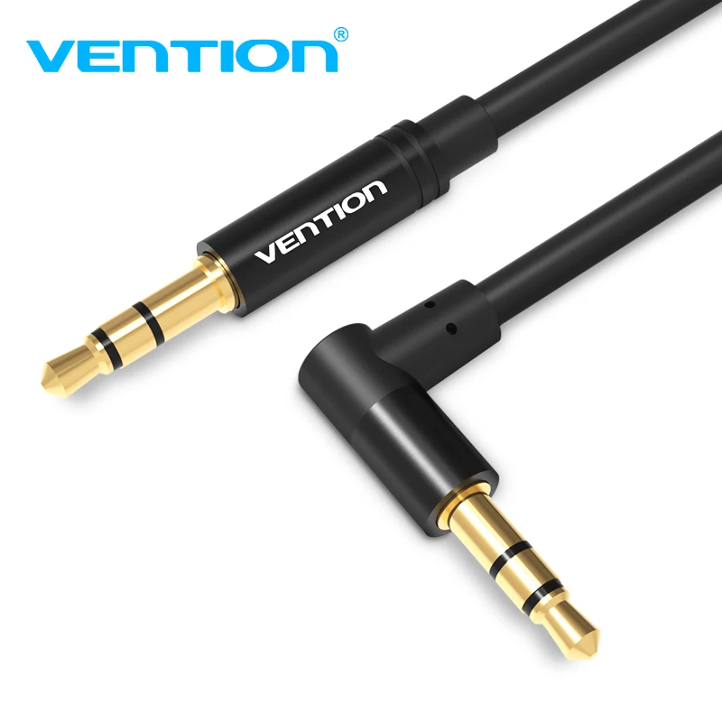 Vention 3.5mm Jack Audio Cable 3.5 Male to Male Cable Audio 90 Degree Right Angle AUX Cable for Car Headphone MP3/4 Aux Cord
Vention 3.5mm Jack Audio Cable 3.5 Male to Male Cable Audio 90 Degree Right Angle AUX Cable for Car Headphone MP3/4 Aux Cord