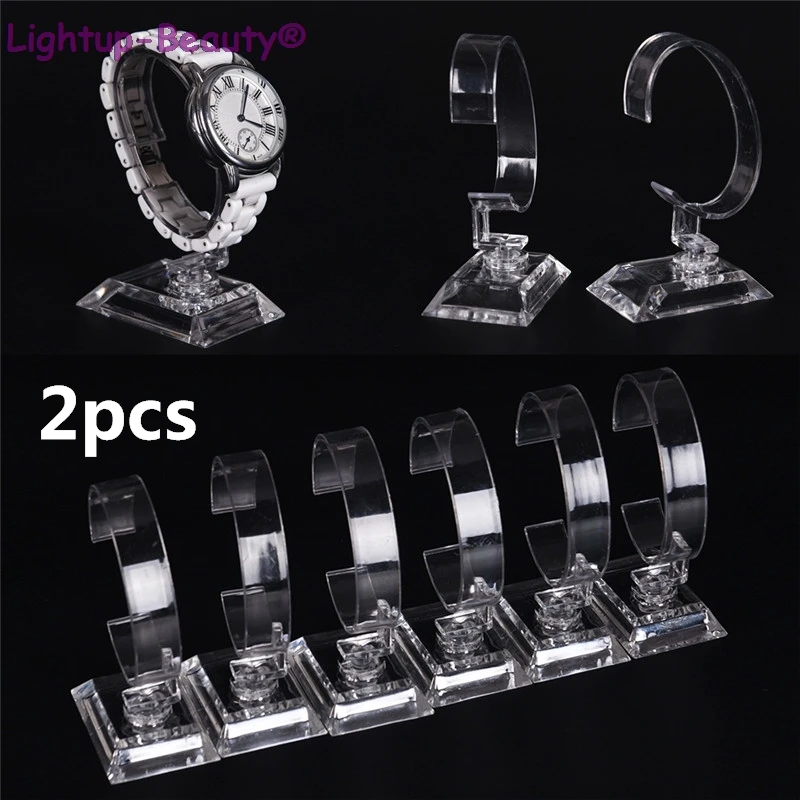2pcs Hot Sale Acrylic Clear Watch Bracelet Bangle Showcase Display Holder Stand Rack Wholesales
2pcs Hot Sale Acrylic Clear Watch Bracelet Bangle Showcase Display Holder Stand Rack Wholesales