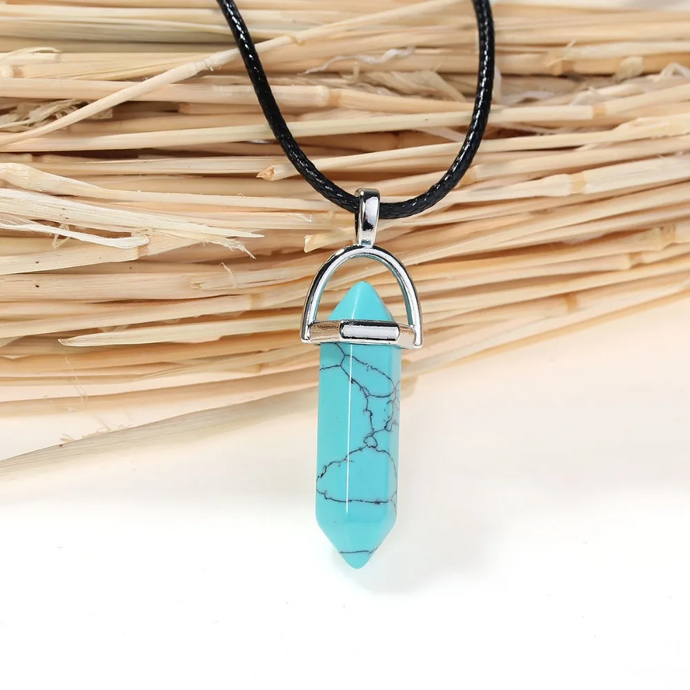8SEASONS Fashion Jewelry Created Crystal Multi Color Quartz Chakra Pendants Black Wax Rope Chain Necklace For Women, 1 Piece
8SEASONS Fashion Jewelry Created Crystal Multi Color Quartz Chakra Pendants Black Wax Rope Chain Necklace For Women, 1 Piece