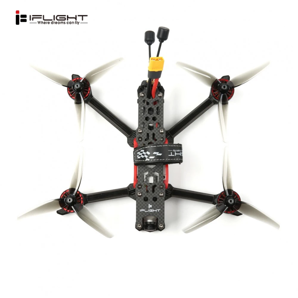 iFlight 4S Version TITAN DC5 SucceX-D F7 222mm 5Inch 50A Air Unit Polar Digital HD System RC Racing Drone BNF with FPV Goggles
iFlight 4S Version TITAN DC5 SucceX-D F7 222mm 5Inch 50A Air Unit Polar Digital HD System RC Racing Drone BNF with FPV Goggles
