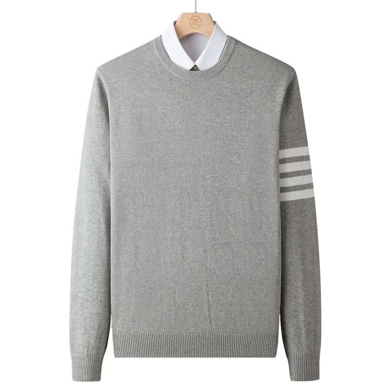 Varsanol O-Neck Pullover Sweater for Men Knitted Army Striped Winter Slim Korean Fashion Mens Cloting Long Sleeve Homme Pull 4XL
Varsanol O-Neck Pullover Sweater for Men Knitted Army Striped Winter Slim Korean Fashion Mens Cloting Long Sleeve Homme Pull 4XL