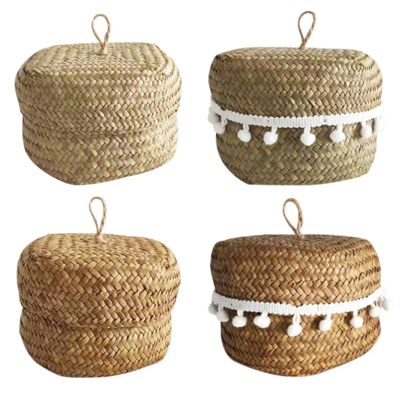 Storage Organizer Basket Snack Fruit Storage Baskets Household Natural Seaweed Woven Baskets Flower Basket Decorative
Storage Organizer Basket Snack Fruit Storage Baskets Household Natural Seaweed Woven Baskets Flower Basket Decorative