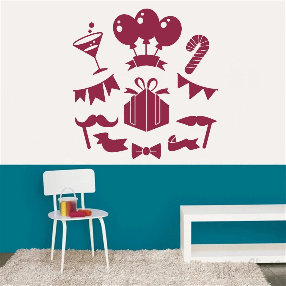 Balloon Gift Wall Decals For Kids Girl Bedroom Wallpaper Murals Vinyl Livingroom Party Decoration Stickers Poster HJ0112
Balloon Gift Wall Decals For Kids Girl Bedroom Wallpaper Murals Vinyl Livingroom Party Decoration Stickers Poster HJ0112