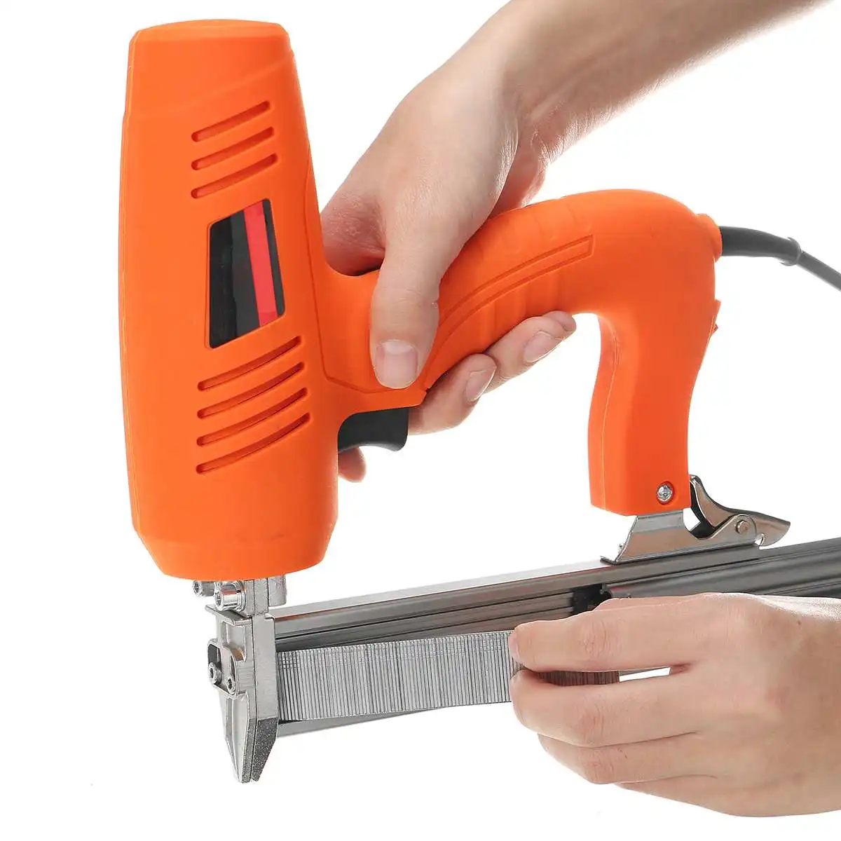 220V 2000W 10-30mm Electric Straight Nail-Gun Heavy-Duty Woodworking Tool Electrical Staple Nail Portable Electric Tacker Gu
220V 2000W 10-30mm Electric Straight Nail-Gun Heavy-Duty Woodworking Tool Electrical Staple Nail Portable Electric Tacker Gu