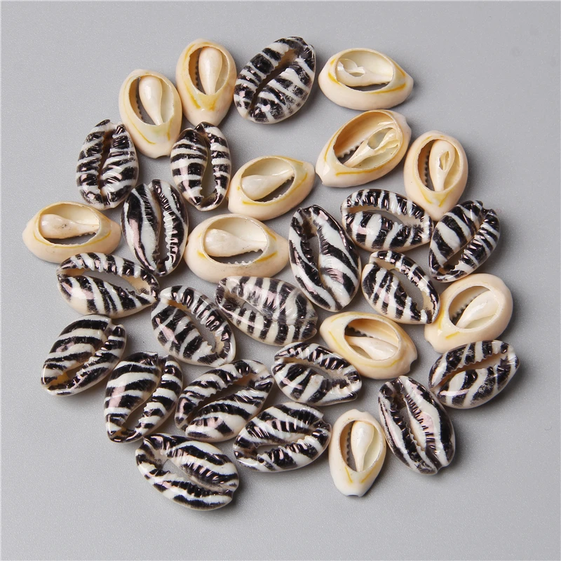 Бусины из ракушек с принтом в виде черной зебры для рукоделия, Аксессуары для украшений, оптовая продажа, 30 шт./лот, 10-20 мм
Бусины из ракушек с принтом в виде черной зебры для рукоделия, Аксессуары для украшений, оптовая продажа, 30 шт./лот, 10-20 мм