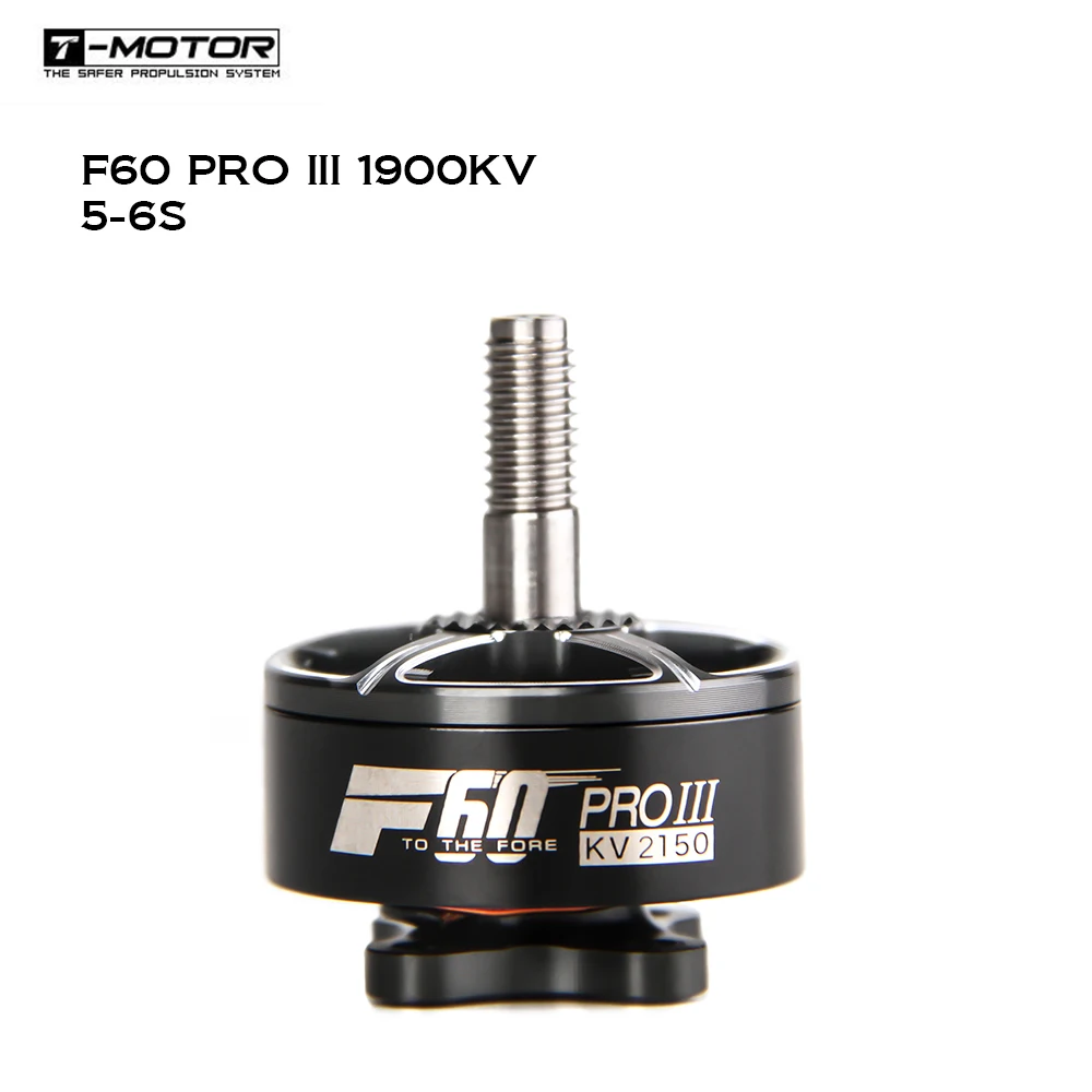 4 шт. T motor F60 Pro III 1900KV 5 6S CW резьба бесщеточный двигатель для радиоуправляемого